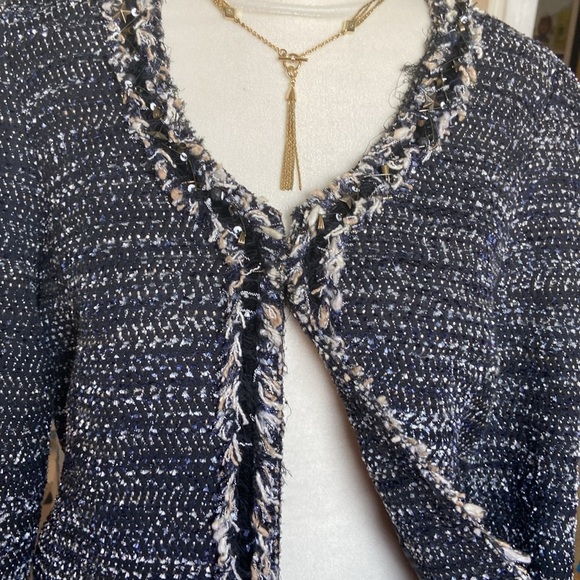 Scotch & Soda- Tweed Blazer Jacket - Picture 12 of 13